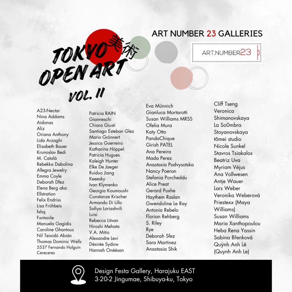 Art Number 23 - Tokio -Plakat