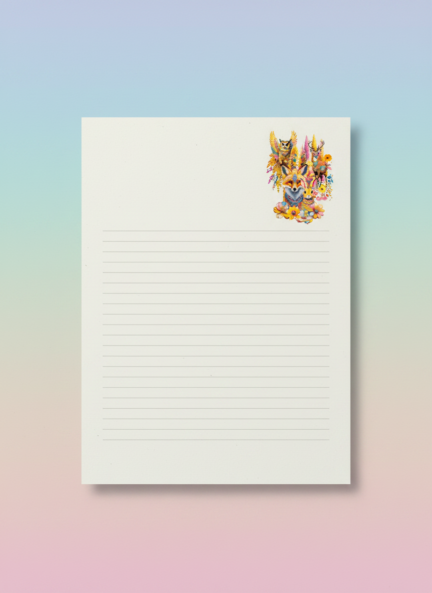Briefpapier Illustration