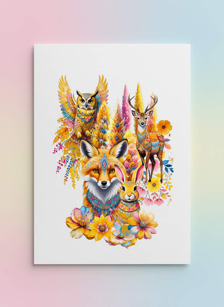 Briefpapier Illustration