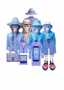 Illustration Business Monkey Katalog