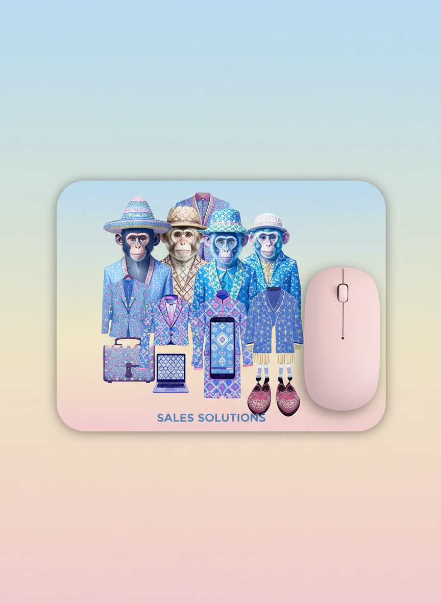 Werbemittel mit Firmenlogo Mousepad