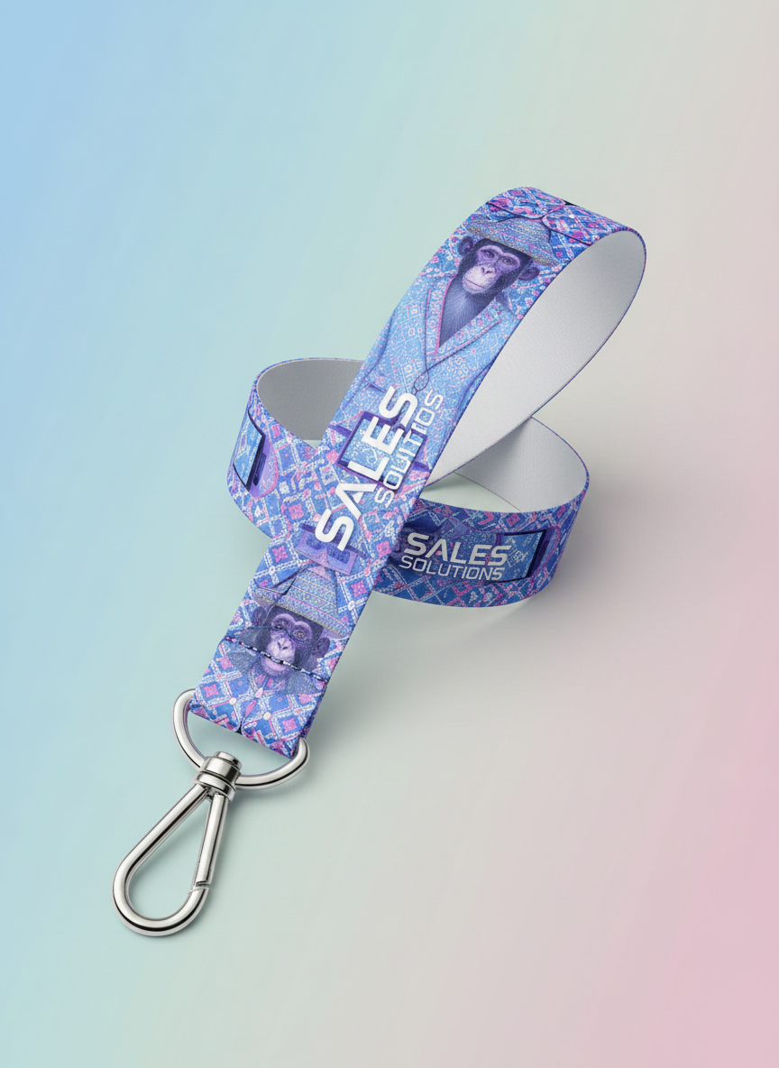 Werbemittel mit Firmenlogo Schlüsselband