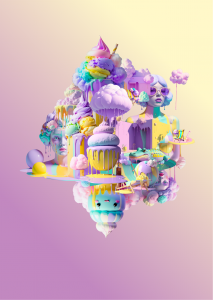 Illustration Ice Dream Katalog