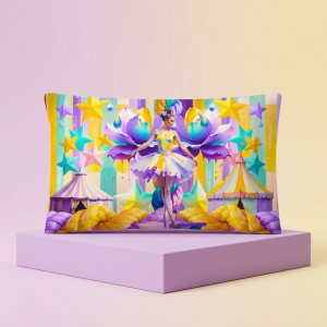 Kissen Cirkus Quer Produktdesign Illustration