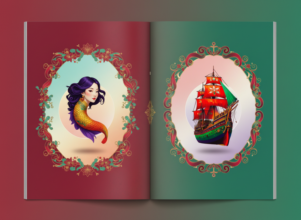 Magazin Illustration Innenseite Magazin Illustration