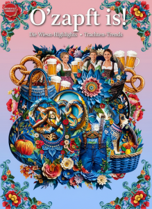 Postkarte Illustration Oktoberfest Cover