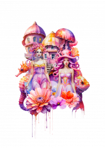 Illustration Medusa Dive Katalog