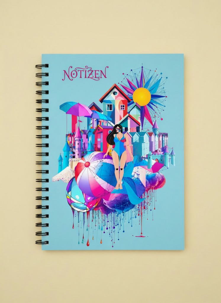 Notizbuch Cover Illustration Notizbuch Cover Illustration
