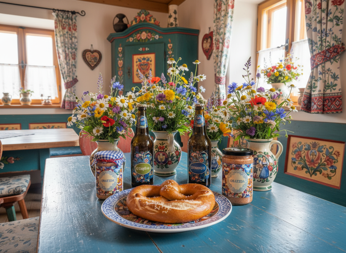 Oktoberfest Holzhütte