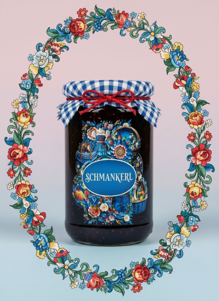 Oktoberfest Illustration Marmeladenglas