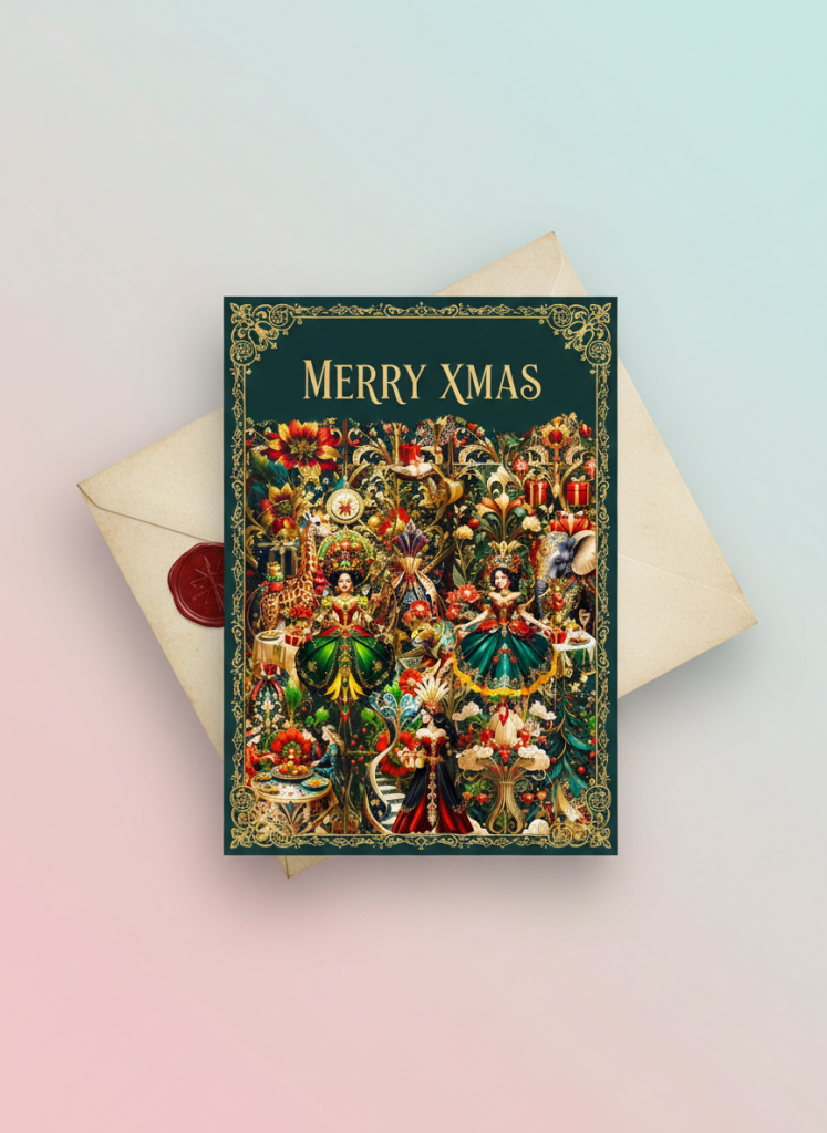Xmas Tale Postkarte Xmas Werbemittel Postkarte
